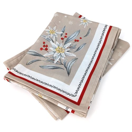 Lot De 2 Torchons De Cuisine 50x70 Cm 100% Coton Les Guets Lin