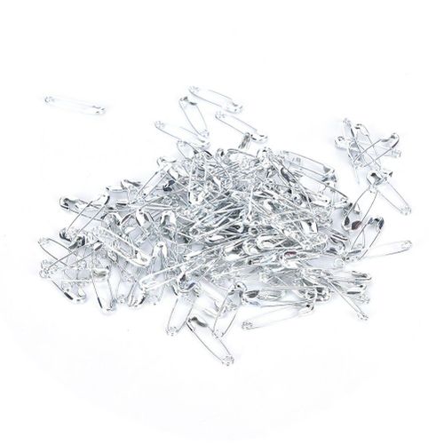 1000 Pièces Sécurité Petite Broche Vêtements Étiquette Élingue Suspendus Tablettes Mini Métal Broche Attache Serrure Broche Vêtement Sac Accessoires 19mm