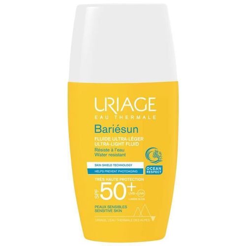 Soin Solaire - Uriage - Bariésun Fluide Ultra Léger Spf50+ - Hypoallergénique - Texture Fluide - Protection Uv 