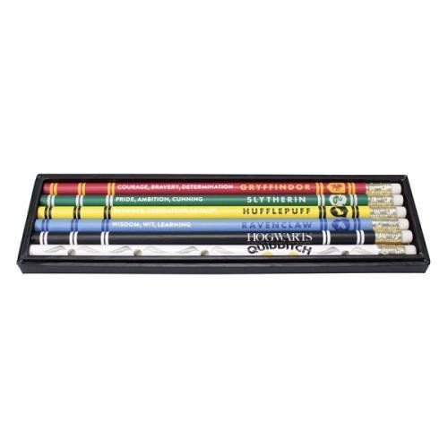 Harry Potter - Pencils Set Of 6 - House Pride
