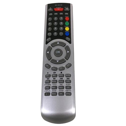 Télécommande émetteur compatible technica Sencor TV, compatible DVD, COMBI RC-D3-03 Nipseyteko