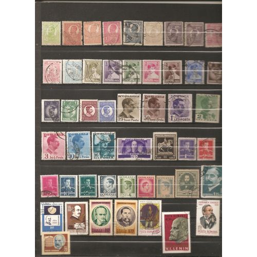 50 Timbres Roumanie 1909