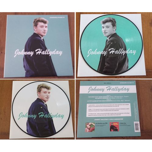 Maxi 45t Vinyle Picture Disc Johnny Hallyday " Itsy Bitsy Petit Bikini " France 2015