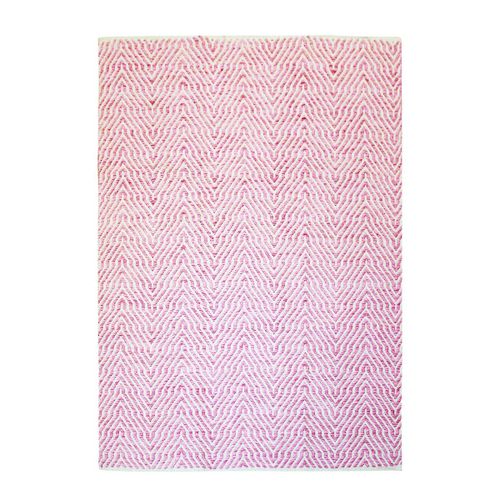 Tapis Coton Design Glaze 160x230 Cm Rose - Novatrend