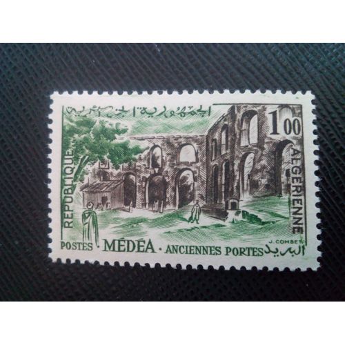 Timbre Algerie Yt 368 Réalisations Techniques Françaises , Médea 1962 ( 0030905 )