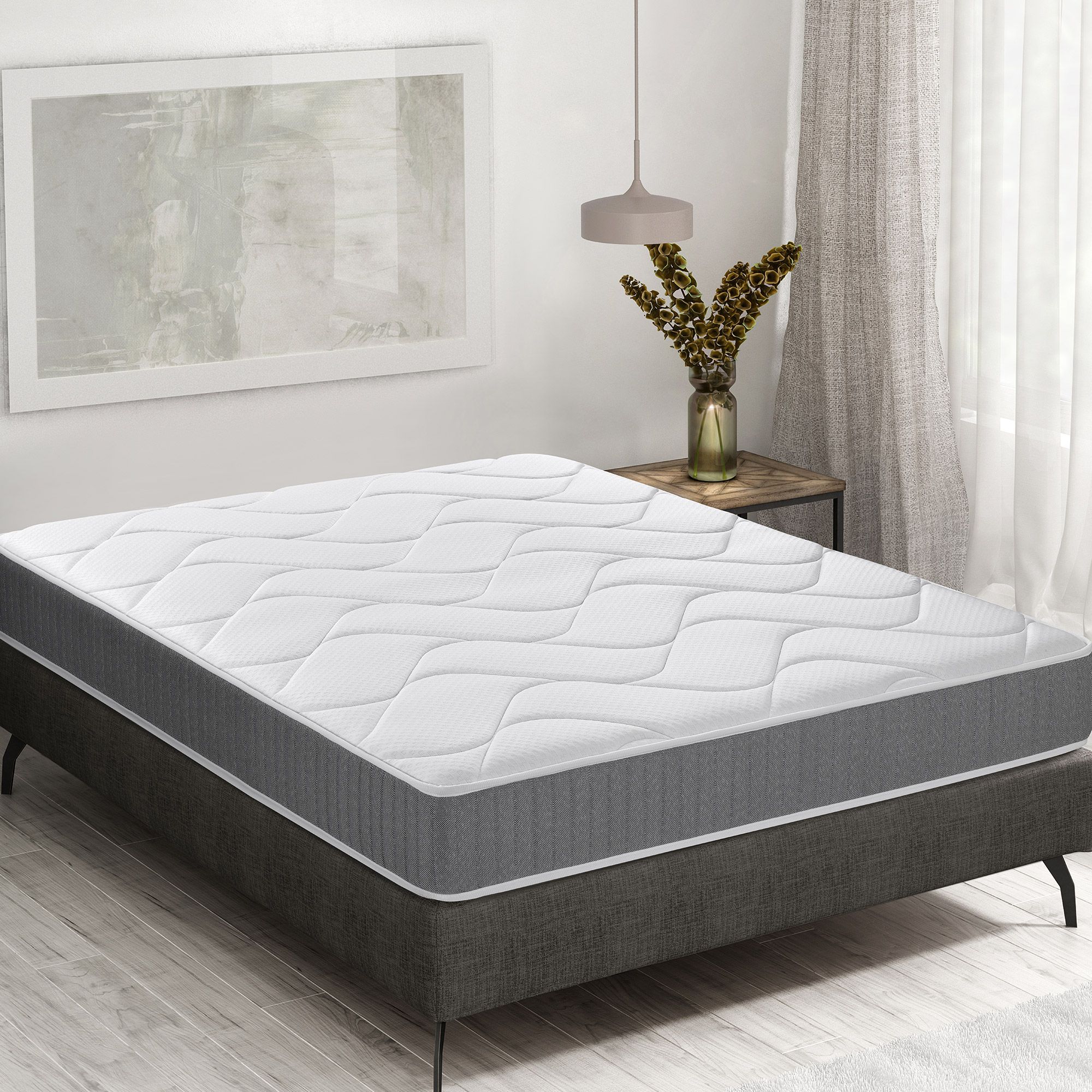 Matelas à mémoire de forme 180x200 cm confort ferme - HOTEL MEMORY