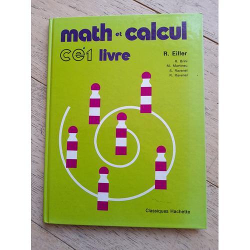 Math Et Calcul Ce1 Livre