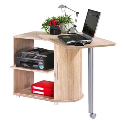 Bureau Avec Plateau Pivotant Chêne - Fun