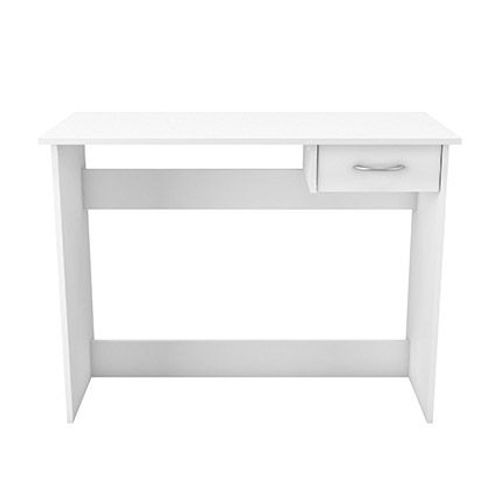 Bureau 1 Tiroir 100,6x50,1x76,5 Cm Blanc Mac