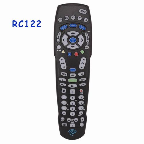 Décodeur Télécommande émetteur RC122/04B TWC, compatible câble d'avertissement temps, appareils AUDIO TV DVD VCR, RC1226001/04B Nipseyteko