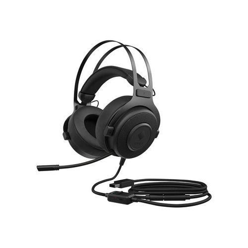 OMEN by HP Blast - Micro-casque - circum-aural - filaire - USB - noir ombré - pour HP 21; Pavilion 13, 14, 15; Portable 24, 27, 32, TP01