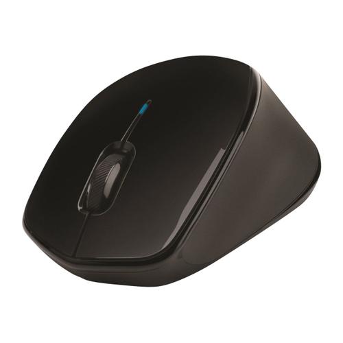 HP x4500 - Souris - laser - sans fil - noir métal