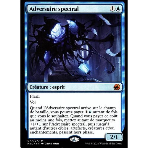 Adversaire Spectral - Mtg - Innistrad : Chasse De Minuit - M - 77/277