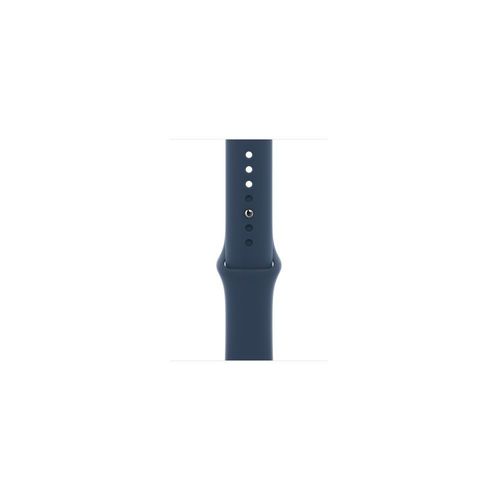 Apple - Bracelet Pour Montre Intelligente - Taille Regular - Bleu Abysses - Pour Watch (42 Mm, 44 Mm, 45 Mm, 49 Mm)