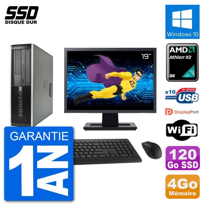 PC HP 6005 SFF Ecran 19