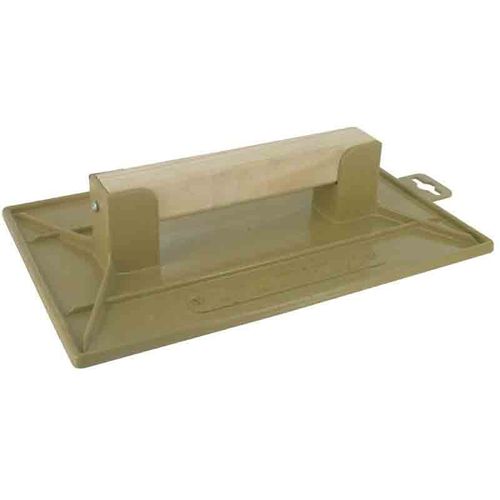 Taloche plastique ABS jaune rectangulaire 27 x 18 cm