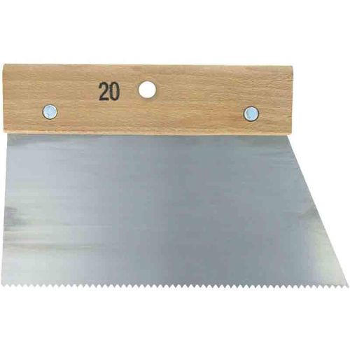 Couteau à colle 200 mm - Denture pointue normale (250 g/m²)