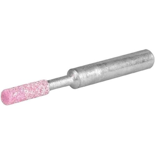 Meule sur tige au corindon rose - Cylindrique Ø 20 x 20 mm
