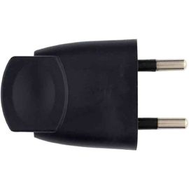 Fiche plastique 2P-6 A - Mâle Noir
