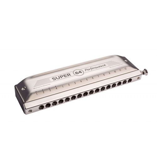 Hohner Professional Super 64 Do - Harmonica Chromatique