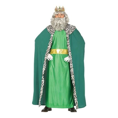 Déguisement De Roi Mage Vert Pour Homme