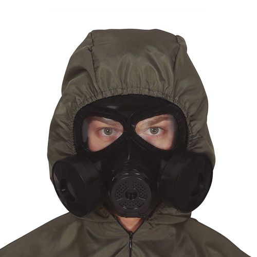 Masque ? Gaz Noir Pvc