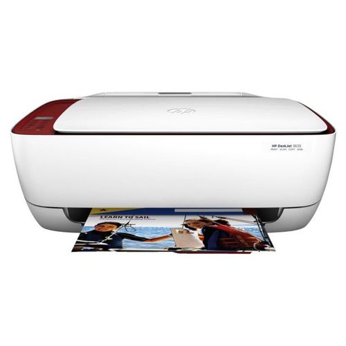 Imprimante Scanneur Copieur HP Deskjet 3635 rouge Print scan copy eprint