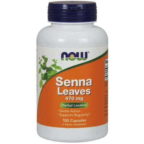 Senna Leaves 470 Mg 100 Capsules 