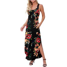 Robe longue avec poche hot sale