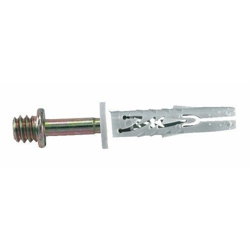 Cheville nylon à frapper - avec patte à vis - 6x32 mm - 100 pcs - Hit SPIT