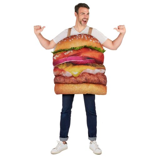 Déguisement Hamburger Réaliste Adulte
