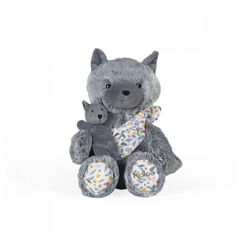 Linoo Peluche Maman Loup Lousie 35 Cm