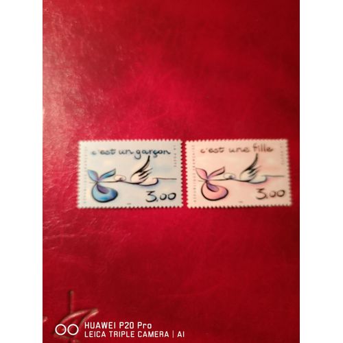 Timbre Pour Mariage N° 3231-3232