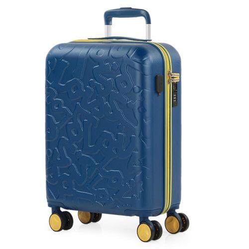 Petite Valise Cabine Pour Un Court Voyage. Port USB Chariot 4 Roues 55 Cm. ABS Les Bagages À Main. Commode Rigide Et Légère. Faible Coût Serrure TSA. La Qualité 171150