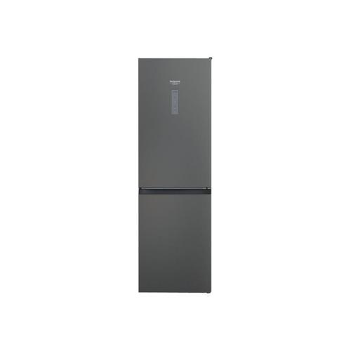 Réfrigérateur Combiné Hotpoint HAFC8 TO32SK - 335 litres Classe E Noir argenté