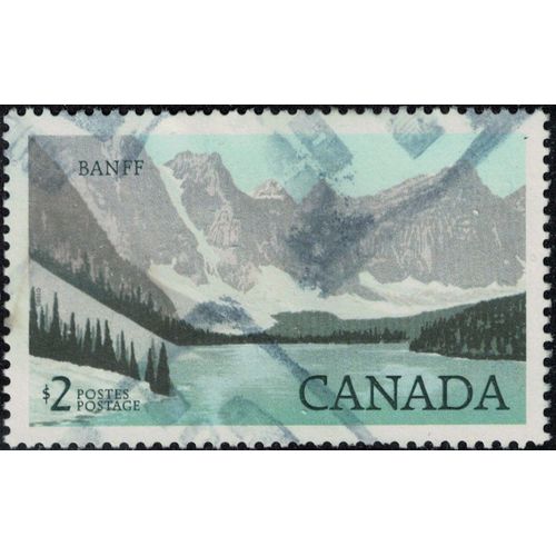 Canada 1985 Oblitéré Used Parc National De Banff Y&t Ca 918 Su