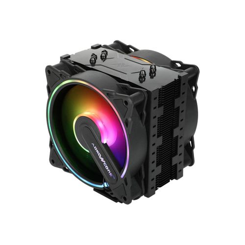 Abkoncore T404B Hurricane Dual Sync - Refroidisseur de processeur - (pour : LGA775, LGA1156, AM2, AM2+, LGA1366, AM3, LGA1155, AM3+, LGA2011, FM1, FM2, LGA1151, AM4, LGA2066, LGA1200, LGA1152) -...