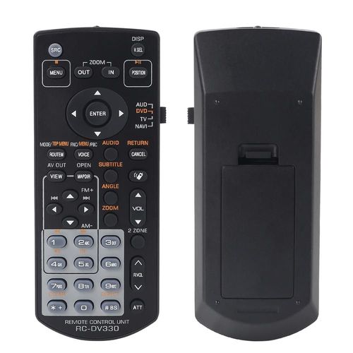 Kenwood  télécommande RC-DV330 compatible voiture, compatible DDX271 DDX25BT DNX-7140 DNX5120 DNX7100 DNX7120 DDX8019 DDX8022BT DDX8024BT Nipseyteko