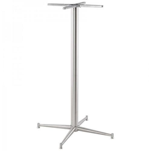 Paris Prix - Pied De Table En Acier "Algono" 110cm Argent