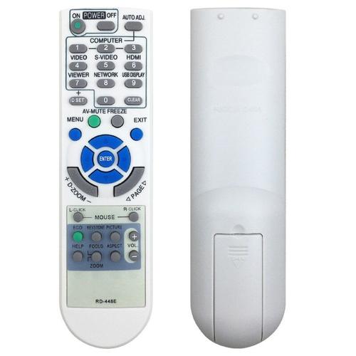 Télécommande émetteur compatible projecteur, NEC NP-PX651X NP110 NP115 NP210 NP216G NP215 NP4001 NP216 NP-PX651X + NP50 NP60 U260W U260WG DLP Nipseyteko