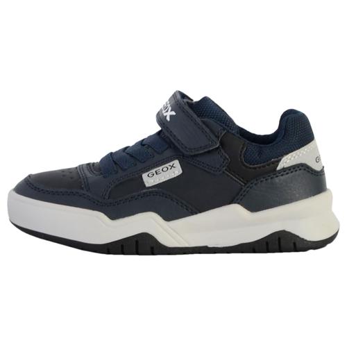 Baskets Enfant Geox Perth Marine/lt Gris