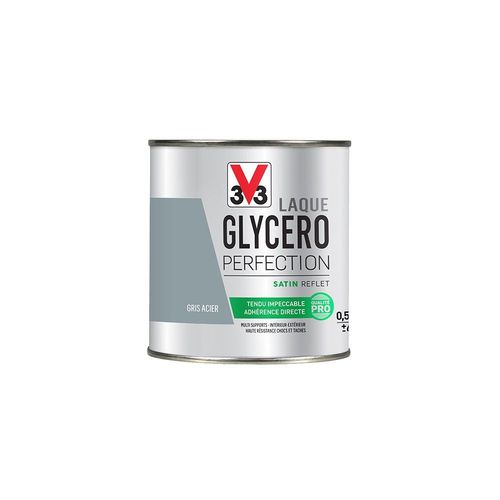Laque Glycéro Perfection V33 Satin Gris acier