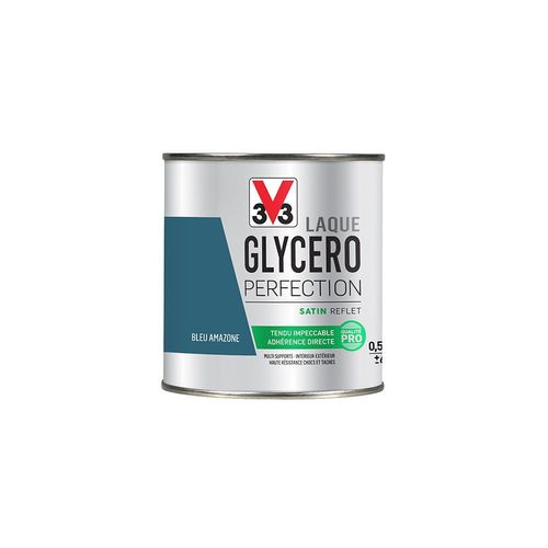 Laque Glycéro Perfection V33 Satin Bleu amazone 0,5 L