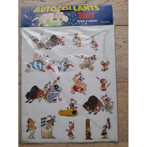 Planche 20 Autocollants Astérix - Farine Editions 1995 -