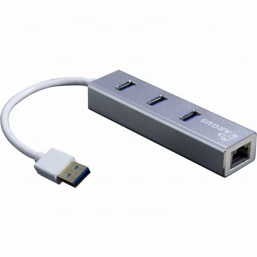 Usb3.0 Multi Adapter 3xusb3.0/1x Rj45 Gigabit Lan Inter-tech It-310