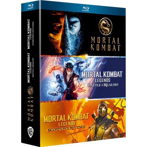 Mortal Kombat (2021) + Mortal Kombat Legends : Scorpion's Revenge & Battle Of The Realms - Pack - Blu-Ray