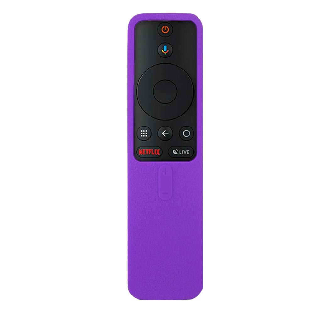 Purple Étui en Silicone pour télécommande Xiaomi Mi Box S/4X, facil...