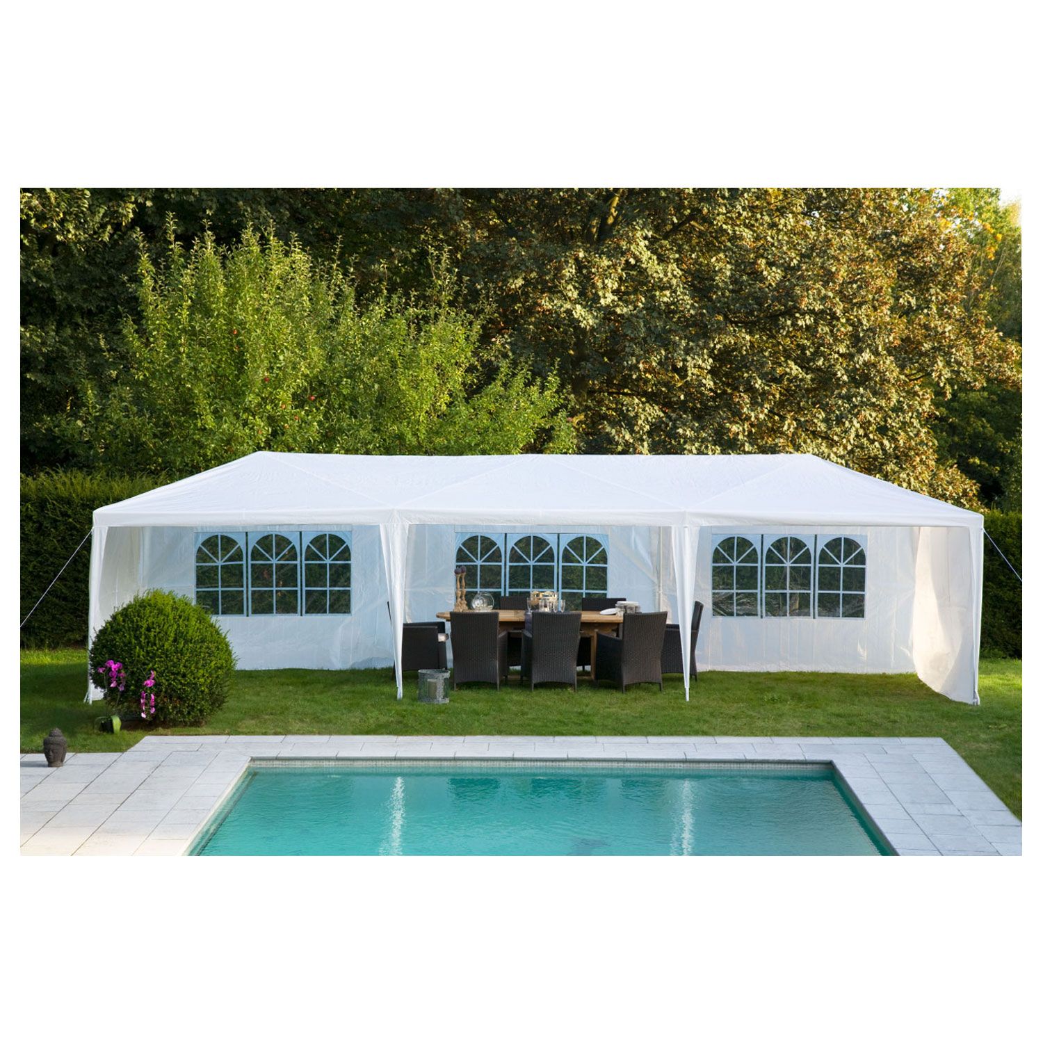 Tente de r&eacute;ception 3 &times; 9m ALIZ&Eacute;