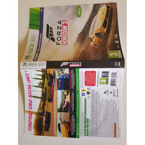 Forza Horizon 2 - Xbox 360 - Jaquette Uniquement
