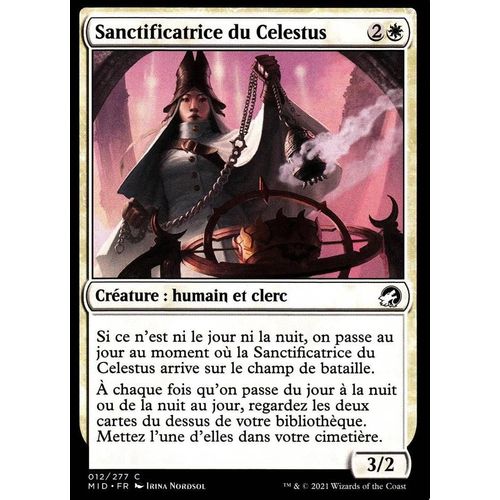 Sanctificatrice Du Celestus - Mtg - Innistrad : Chasse De Minuit - C - 12/277
